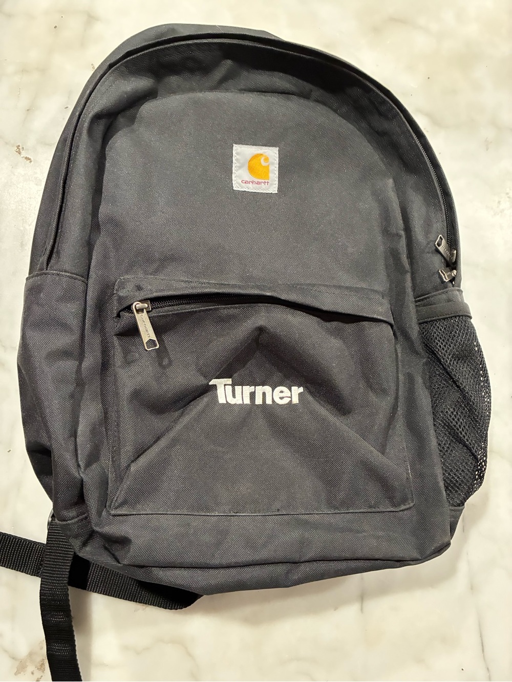 Carhartt Classic Backpack Black Laptop School Work Bag Logo’d
